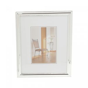 Porta-Retrato de Aço Friso Prata 15cm x 20cm - Wolff