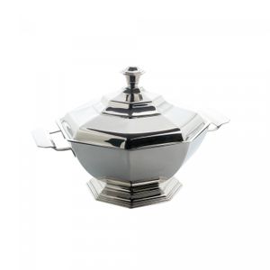 Conjunto 8 Peças Baixela de Aço Inox Octogonal - Wolff