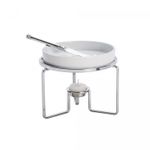 Rechaud-para-Queijo-Brie-de-Prata-e-Ceramica-com-Faca-17cm-x-14cm-Wolff