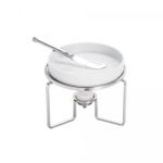 Rechaud-para-Queijo-Brie-de-Prata-e-Ceramica-com-Faca-17cm-x-14cm-Wolff
