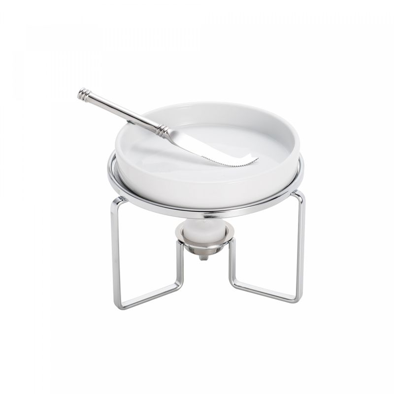 Rechaud-para-Queijo-Brie-de-Prata-e-Ceramica-com-Faca-17cm-x-14cm-Wolff