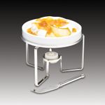 Rechaud-para-Queijo-Brie-de-Prata-e-Ceramica-com-Faca-17cm-x-14cm-Wolff