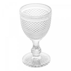 Conjunto 6 Taças para Água De Vidro Bico De Jaca 300Ml - Wolff