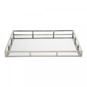 Bandeja de Aço Inox com Espelho 56cm x 36cm x 5cm - Wolff