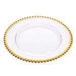 Sousplat-de-Cristal-com-Borda-Dourada-Pearl-32cm-Wolff