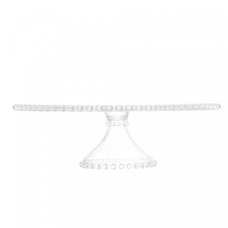 Prato-para-Bolo-com-Pe-de-Cristal-Pearl-31cm-x-11cm-Wolff