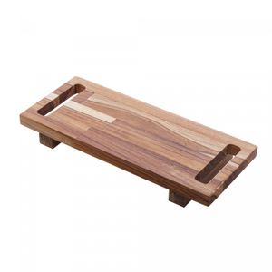 Bandeja de Madeira Teca 50cm x 20cm x 4cm - Wolff Craft