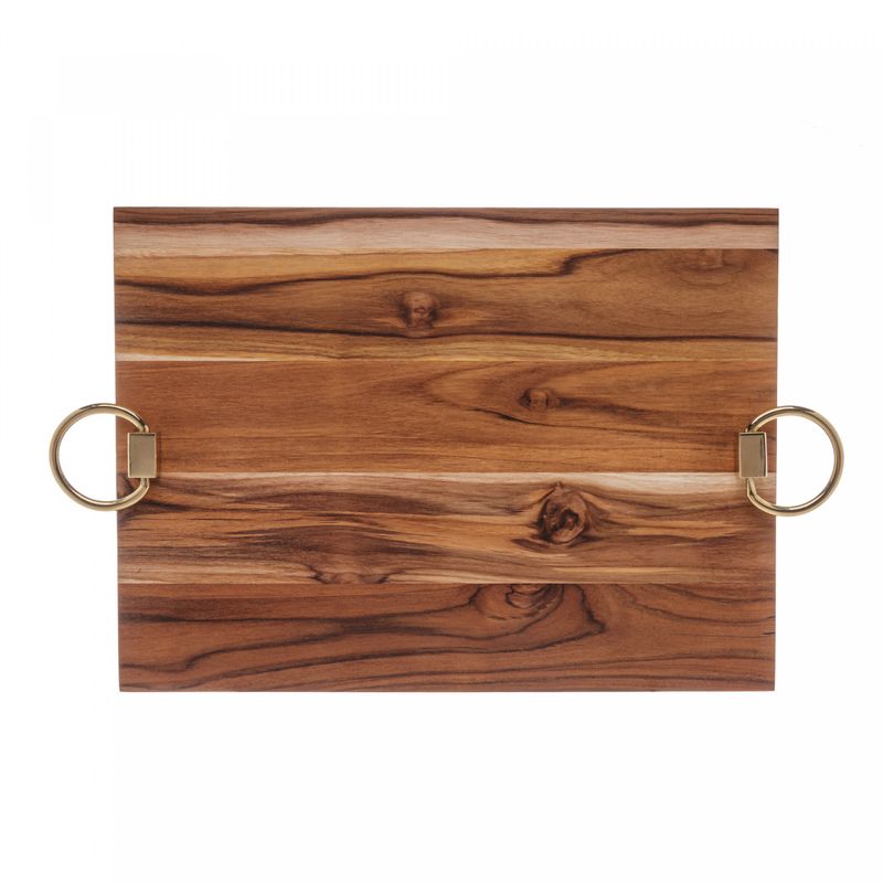 Bandeja-de-Madeira-com-Alca-Argola-Teca-Dourada-38cm-x-28cm-x-4cm-Wolff-Craft