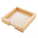 Porta-Guardanapo-de-Madeira-com-Sisal-Natural-Pinus-21cm-x-21cm-x-45cm-Woodart
