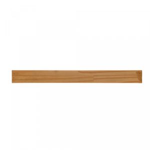 Bandeja de Madeira com Sisal Natural Pinus 45cm x 30cm x 4,5cm - Woodart