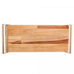 Bandeja-Retangular-de-Madeira-com-Aco-Inox-Teca-Champanhe-41cm-x-17cm-x-6cm-Wolff-Craft