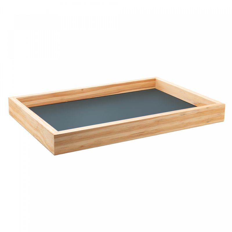 Bandeja-de-Madeira-com-Fundo-Laqueado-Pinus-Azul-46cm-x-31cm-x-45cm-Woodart