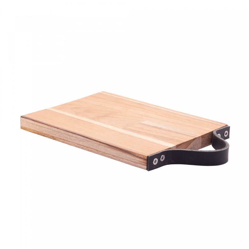 Tabua-de-Madeira-com-Alca-em-Couro-Teca-25cm-x-15cm-x-2cm-Wolff-Craft