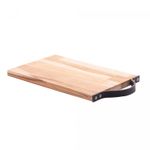 Tabua-de-Madeira-com-Alca-em-Couro-Teca-35cm-x-20cm-x-2cm-Wolff-Craft