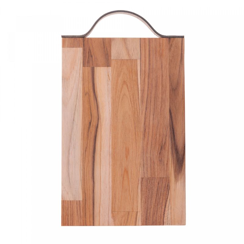 Tabua-de-Madeira-com-Alca-em-Couro-Teca-35cm-x-20cm-x-2cm-Wolff-Craft