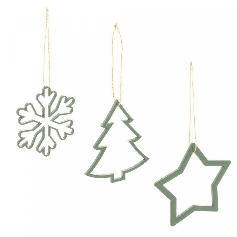 Conjunto-3-Enfeites-de-Madeira-para-Arvore-de-Natal-Vazado-Verde-8cm-Woodart