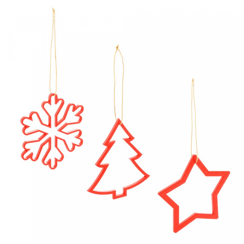 Conjunto-3-Enfeites-de-Madeira-para-Arvore-de-Natal-Vazado-Vermelho-8cm-Woodart