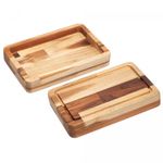 Tabua-com-Funcao-de-Bandeja-de-Madeira-Teca-Barbecue-45cm-x-30cm-x-4cm-Wolff-Craft