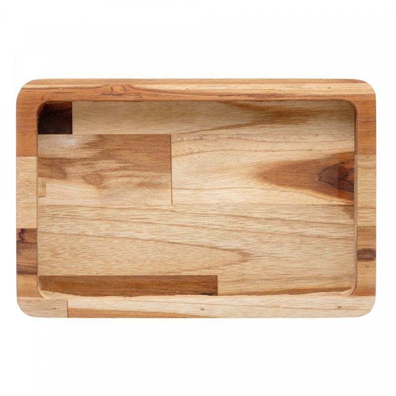 Tabua-com-Funcao-de-Bandeja-de-Madeira-Teca-Barbecue-45cm-x-30cm-x-4cm-Wolff-Craft
