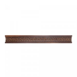Bandeja de Madeira com Sisal Trançado Natural 37,5cm x 23,5cm x 4cm - Woodart