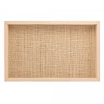 Bandeja-de-Madeira-com-Sisal-e-Bambu-Bege-45cm-x-30cm-x-4cm-Woodart