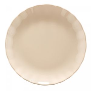 Prato para Sobremesa de Cerâmica Bergama Sand 19cm - Wolff