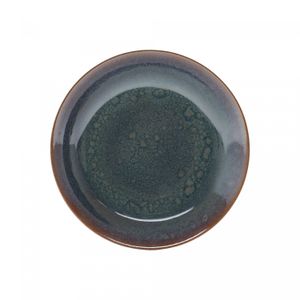 Aparelho de Jantar 24 Peças de Porcelana Reactive Glaze Cinza - Wolff