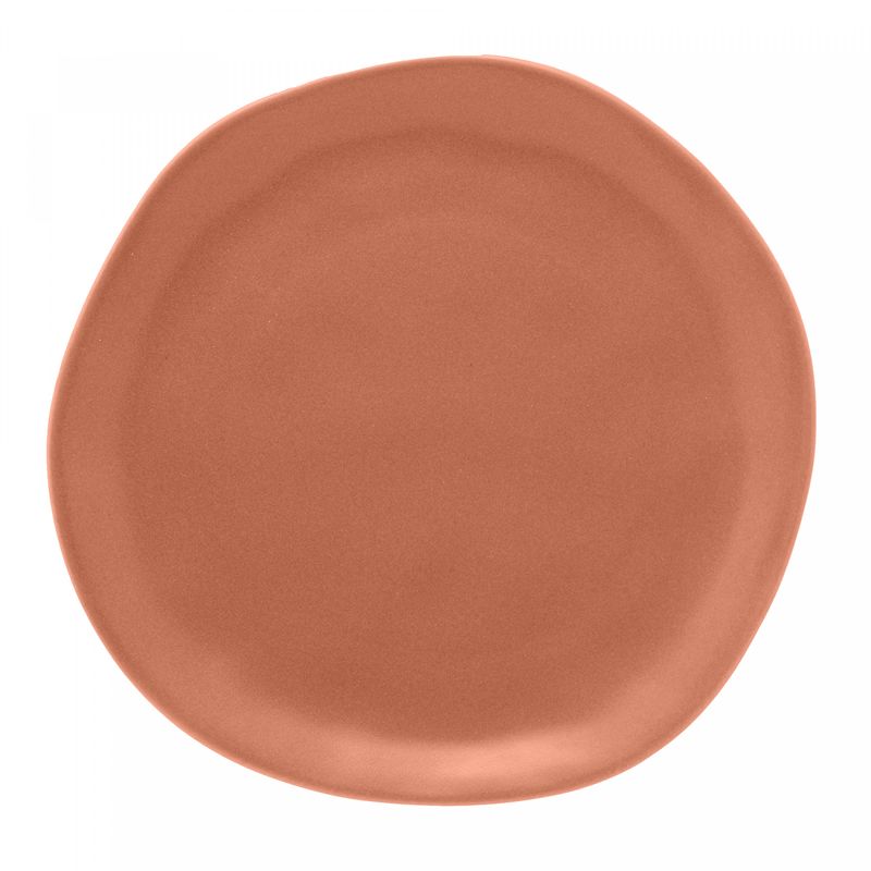 Prato-para-Sobremesa-de-Ceramica-Organic-Terracota-205-cm-Wolff