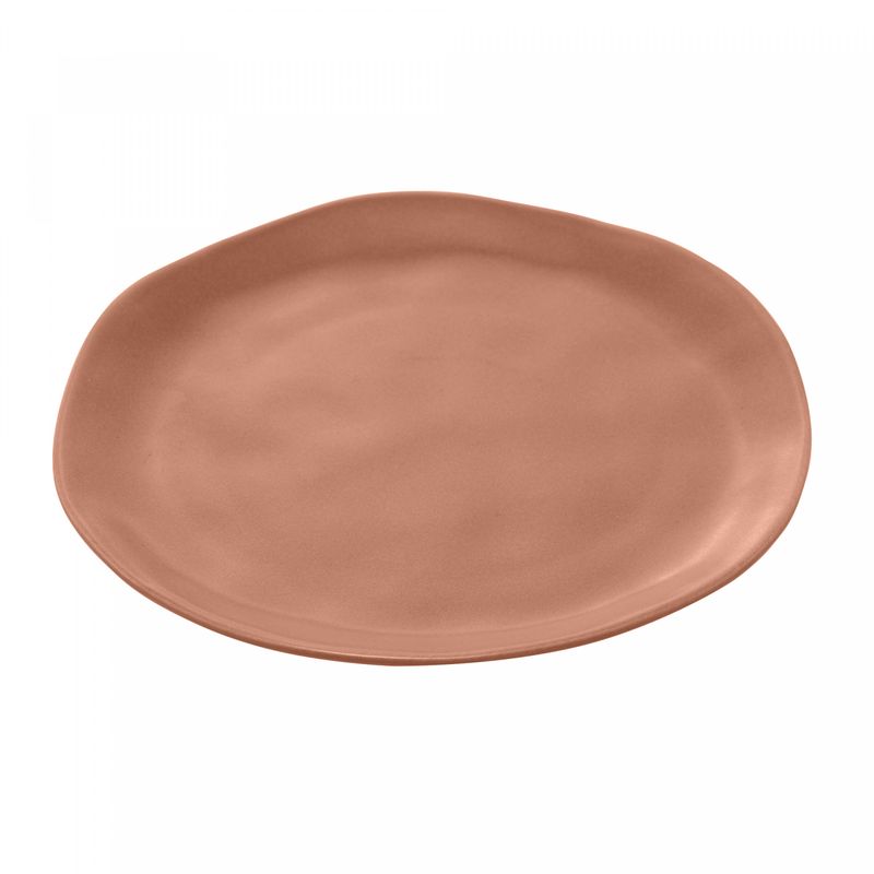 Prato-para-Sobremesa-de-Ceramica-Organic-Terracota-205-cm-Wolff