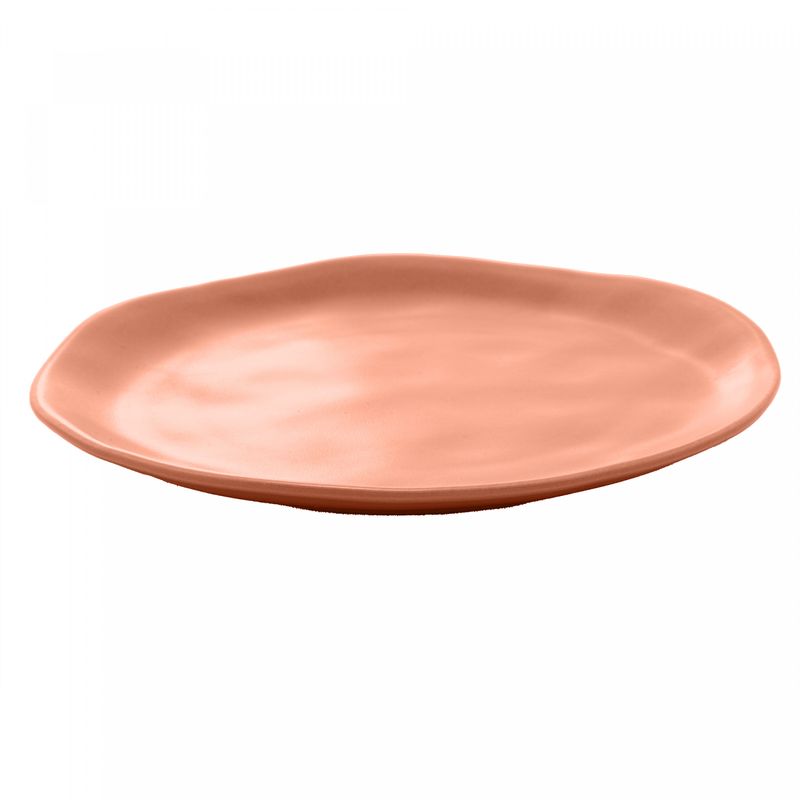 Prato-para-Sobremesa-de-Ceramica-Organic-Terracota-205-cm-Wolff