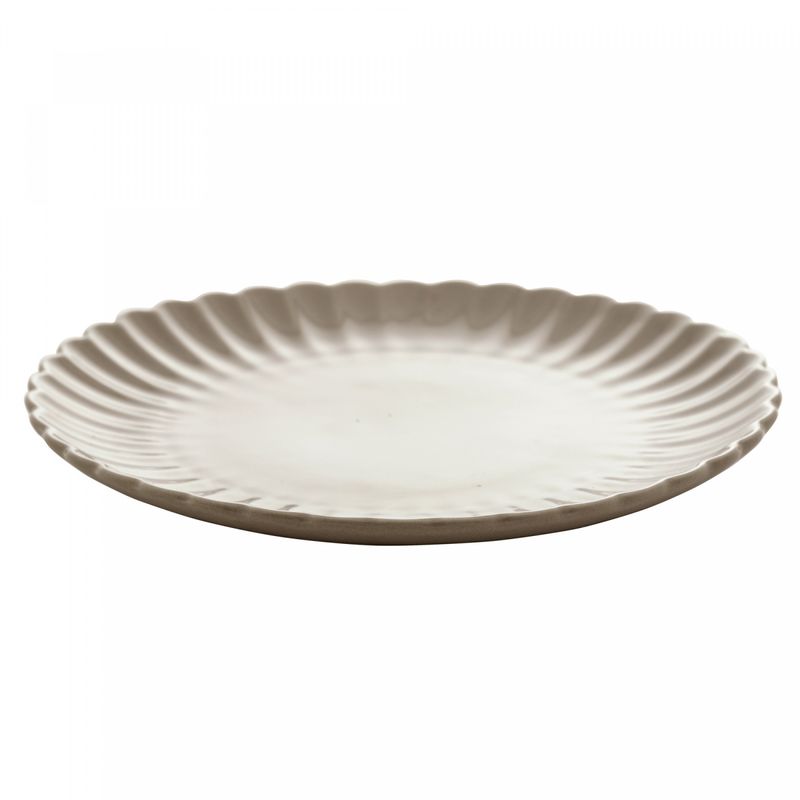 Conjunto-2-Pratos-para-Sobremesa-de-Porcelana-Petala-Areia-Matt-20cm-Wolff