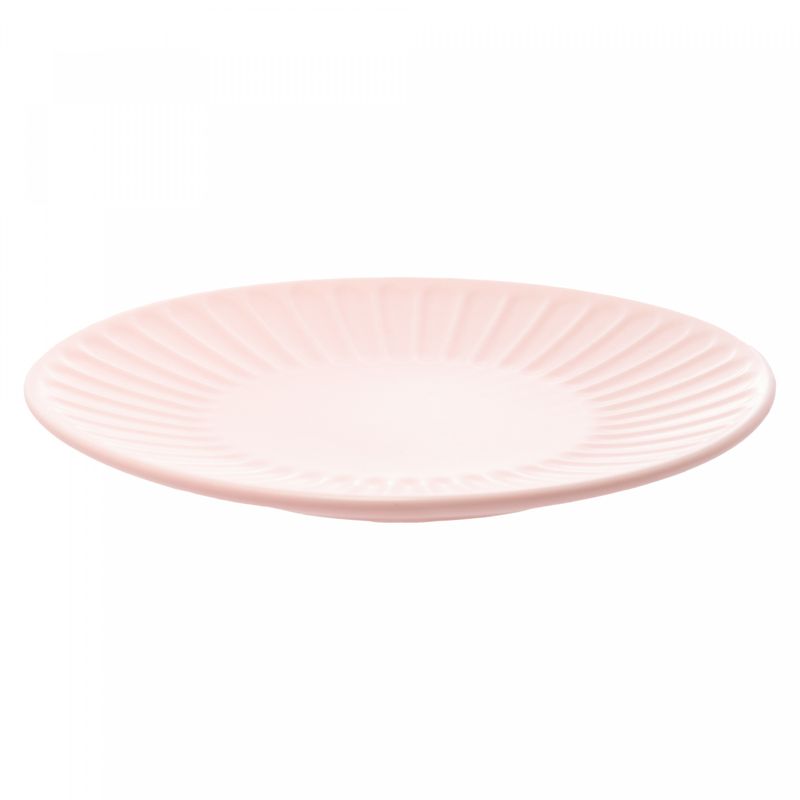 Conjunto-2-Pratos-de-Ceramica-para-Sobremesa-Colibri-Rosa-19cm-Wolff