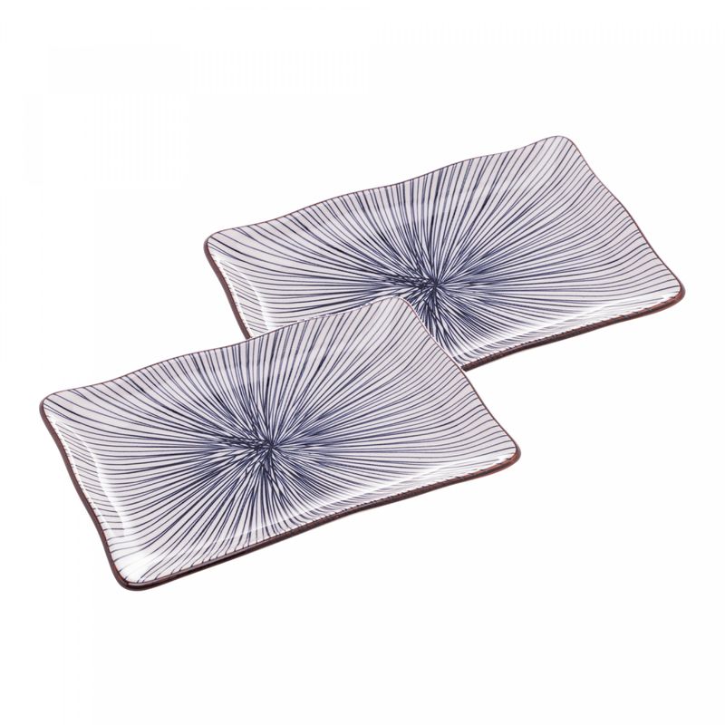 Conjunto-2-Pratos-Retangulares-de-Porcelana-para-Sushi-Koji-20cm-x-12cm-Wolff