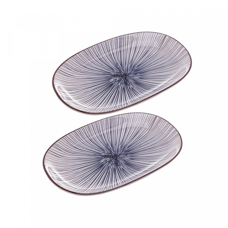 Conjunto-2-Pratos-Ovais-de-Porcelana-para-Servir-Koji-155cm-x-24cm-Wolff