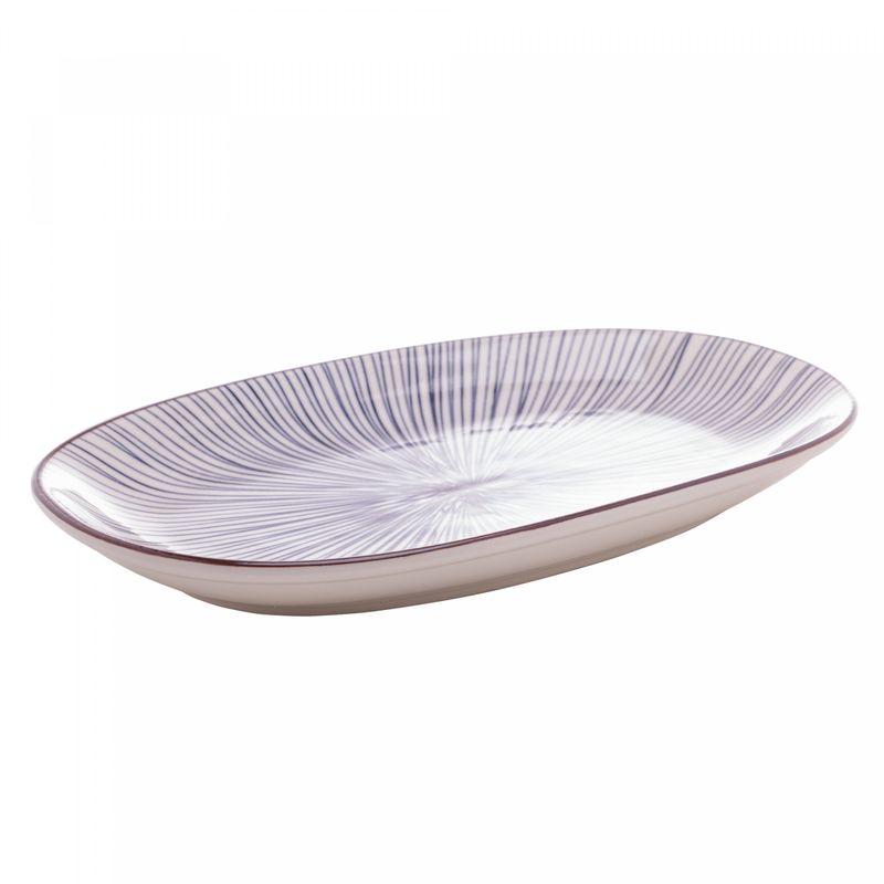 Conjunto-2-Pratos-Ovais-de-Porcelana-para-Servir-Koji-155cm-x-24cm-Wolff