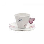 Conjunto-6-Xicaras-de-Cafe-de-Porcelana-com-Pires-Borboletas-Branco-100ml-Wolff