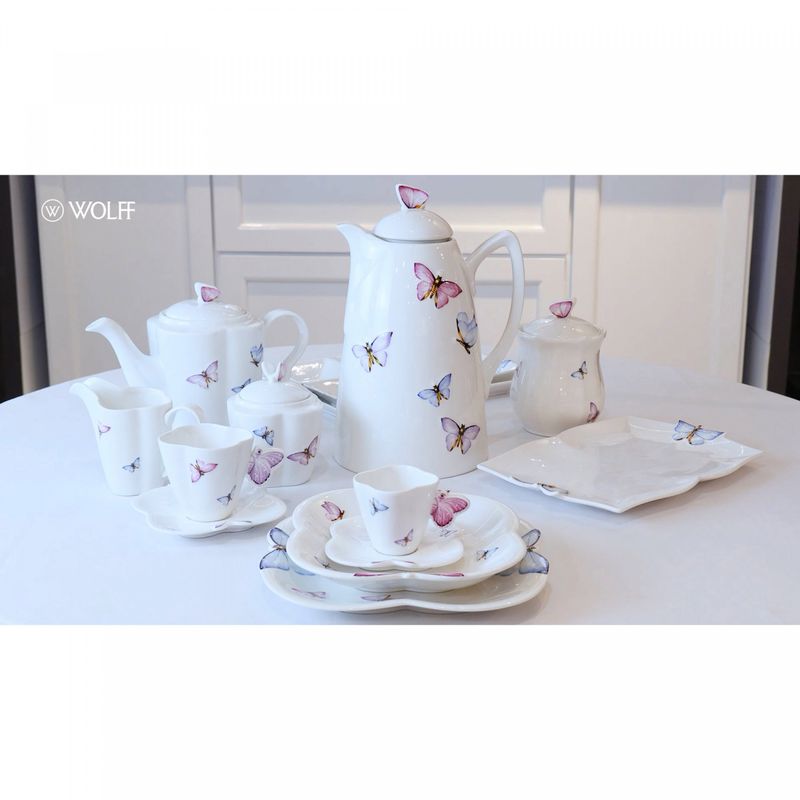 Conjunto-6-Xicaras-de-Cafe-de-Porcelana-com-Pires-Borboletas-Branco-100ml-Wolff