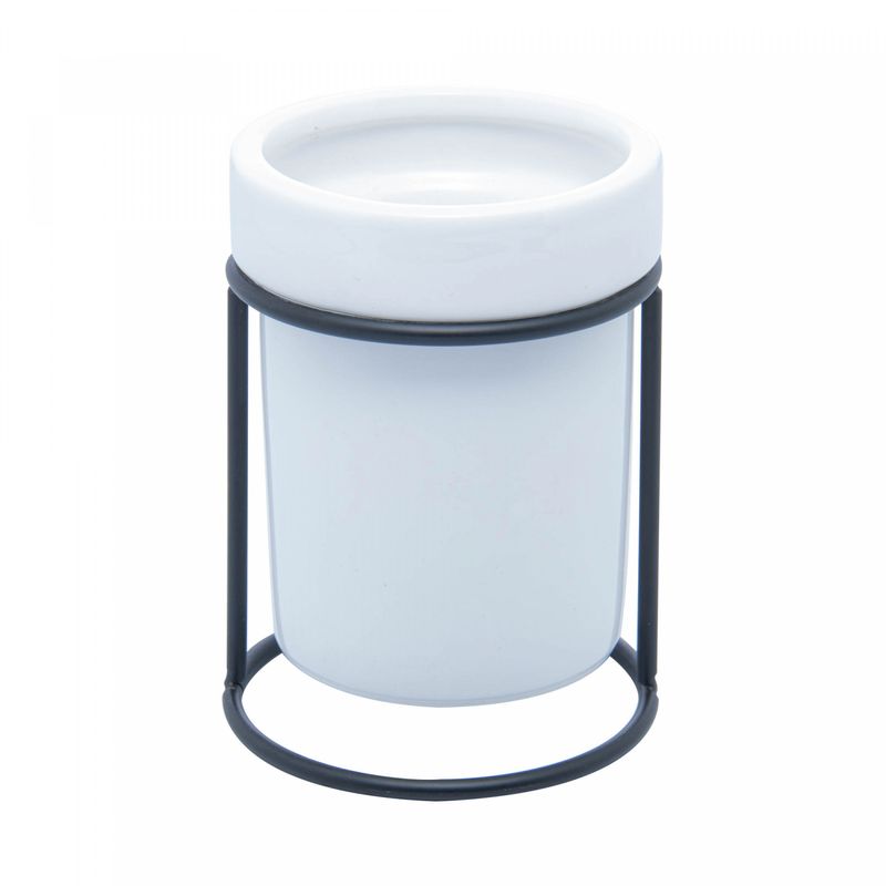 Pote-de-Ceramica-com-Suporte-Branco-8cm-x-85cm-x-11cm-Wolff