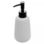 Porta-Sabonete-Liquido-de-Ceramica-Granilite-Balloon-Branco-270ml-Wolff