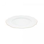 Conjunto-6-Pratos-Rasos-de-Porcelana-Maldivas-Branco-com-Fio-de-Ouro-28cm-x-2cm-Wolff