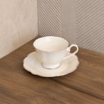 Conjunto-6-Xicaras-de-Cha-de-Porcelana-com-Pires-Branco-com-Fio-Prata-Maldivas-180ml-Wolff