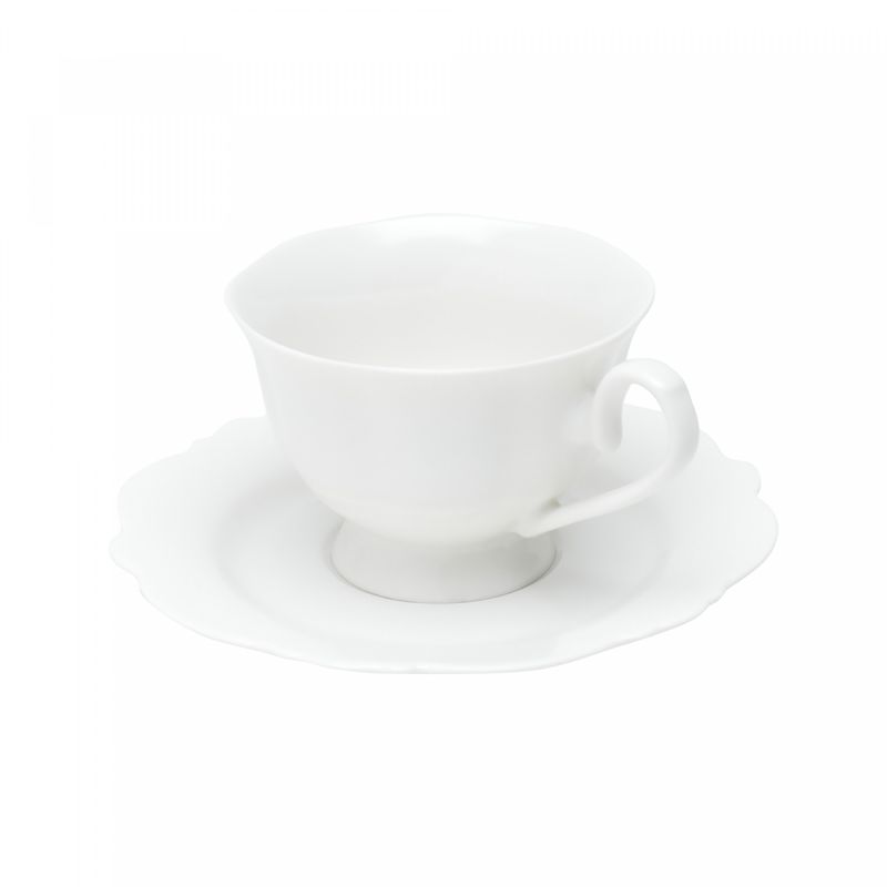 Conjunto-6-Xicaras-de-Cha-de-Porcelana-com-Pires-Maldivas-Branco-180ml-Wolff