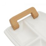 Petisqueira-de-Porcelana-com-Alca-de-Madeira-Branca-22cm-x-37cm-x-5cm-Wolff