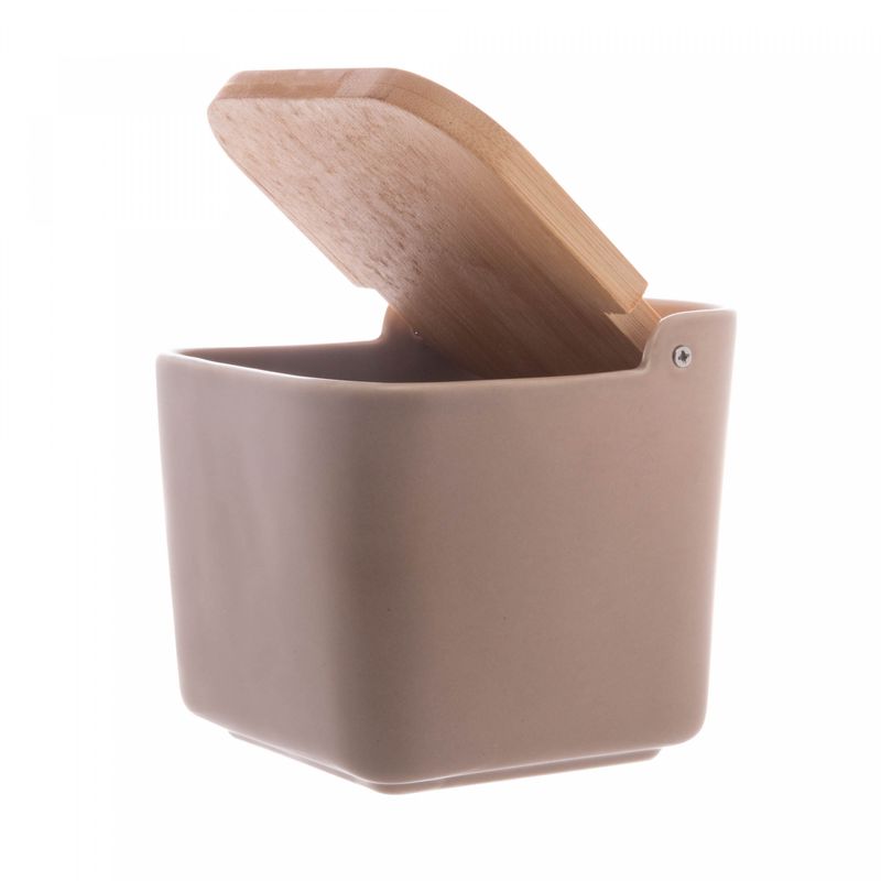 Saleiro-de-Ceramica-com-Tampa-de-Bambu-Areia-115cm-x-125cm-Wolff