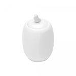Pote-de-Porcelana-com-Tampa-Birds-Branco-6cm-x-8cm-x-11cm-Wolff