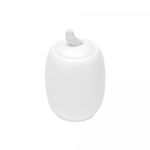 Pote-de-Porcelana-com-Tampa-Birds-Branco-6cm-x-8cm-x-11cm-Wolff