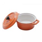 Mini-Cacarola-de-Porcelana-Black-Lid-Laranja-13cm-x-10cm-x-8cm-Wolff