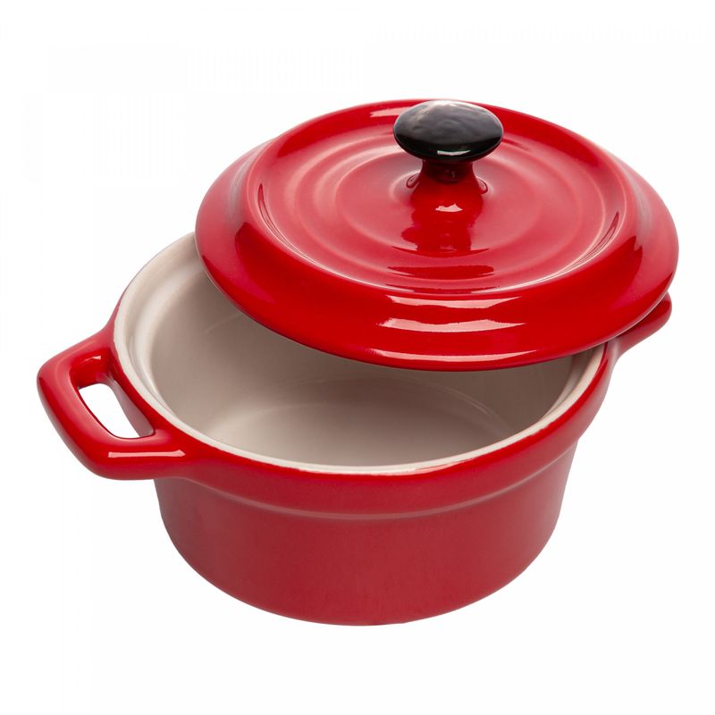 Mini-Cacarola-de-Porcelana-Black-Lid-Vermelha-13cm-x-10cm-x-8cm-Wolff