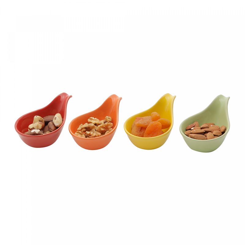 Conjunto-4-Petisqueiras-de-Porcelana-Coloridas-13cm-x-9cm-x-7cm-Wolff