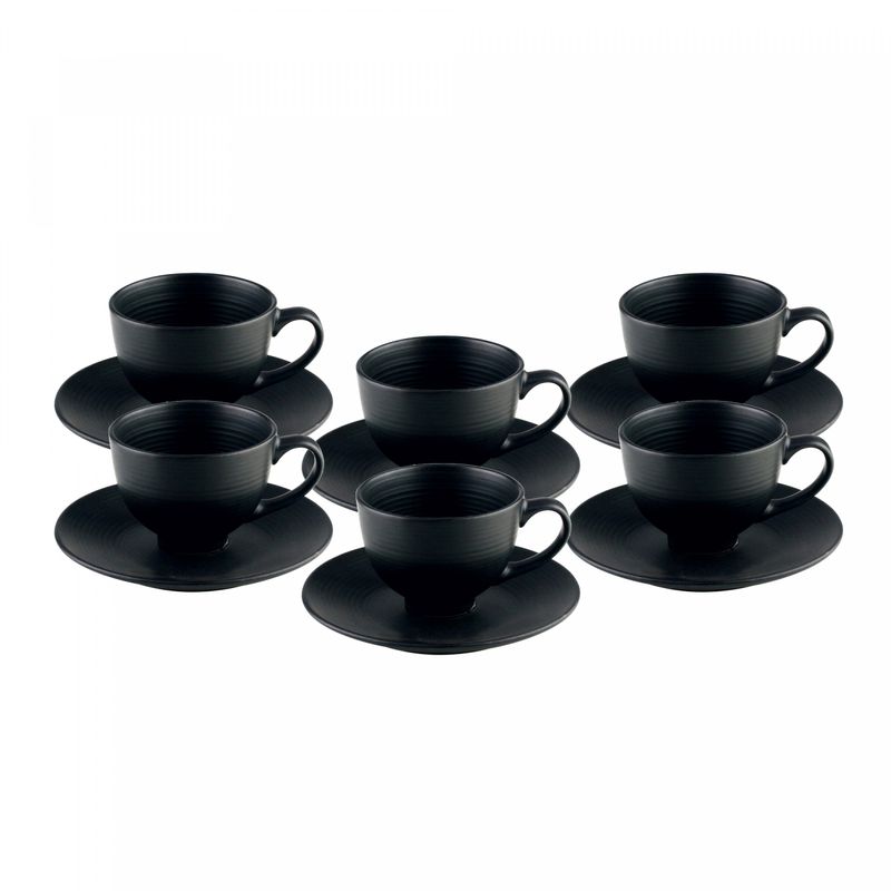 Conjunto-4-Xicaras-para-Cha-de-Ceramica-com-Pires-Preto-195ml-Wolff